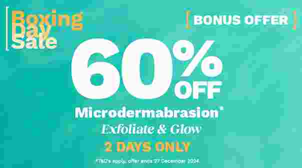 60% Off Microdermabrasion*