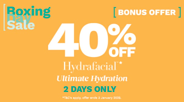 40% Off HydraFacial*