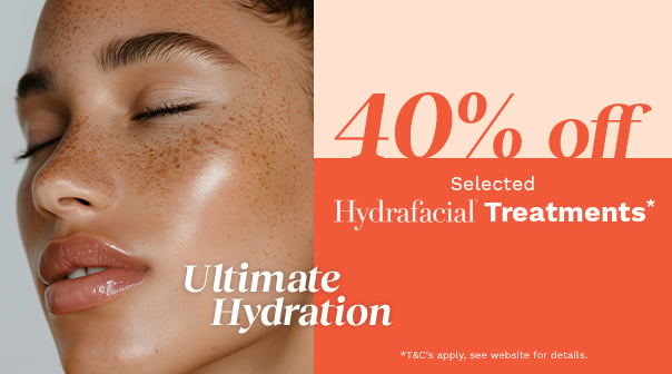 40% off HydraFacial*