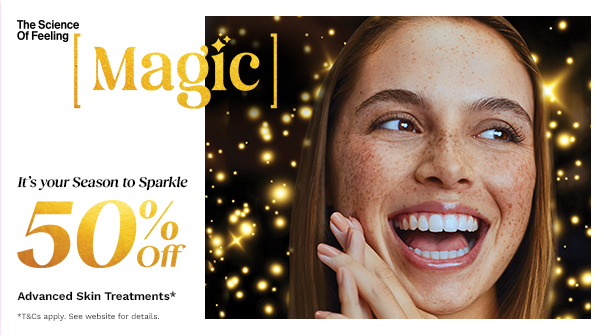 50% Off Advanced Skin Treatments